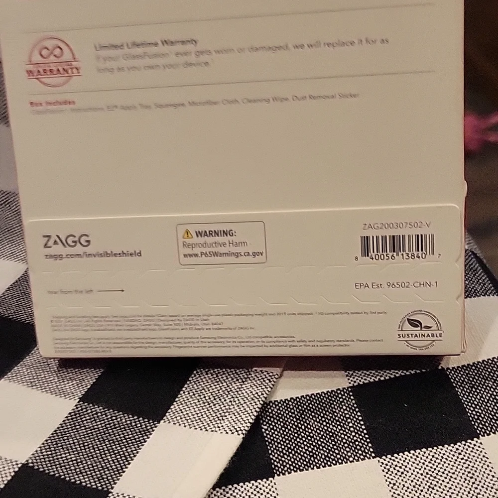 5 For 25.00/Zagg Invisible Shield for Samsung GalaxyS21 Ultra 5G,NIB!